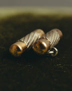 “Tiffany & Co.” 80’s-90’s Twisted bi-color chain cufflinks