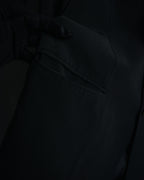 "GIORGIO ARMANI" 08’s-09’s Sharp pinstripe wool two button suit set