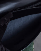 "LOEWE" Logo engraved leather briefcase bag