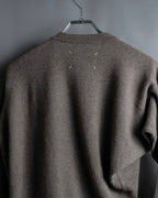 "MAISON MARGIELA 2005's AW " Twisted detail V-neck knit