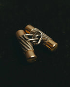 “Tiffany & Co.” 80’s-90’s Twisted bi-color chain cufflinks