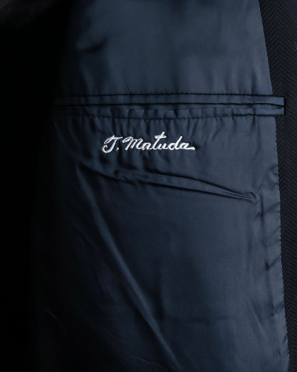 "ARMANI COLLEZIONI" Herringbone weave classical detail set up