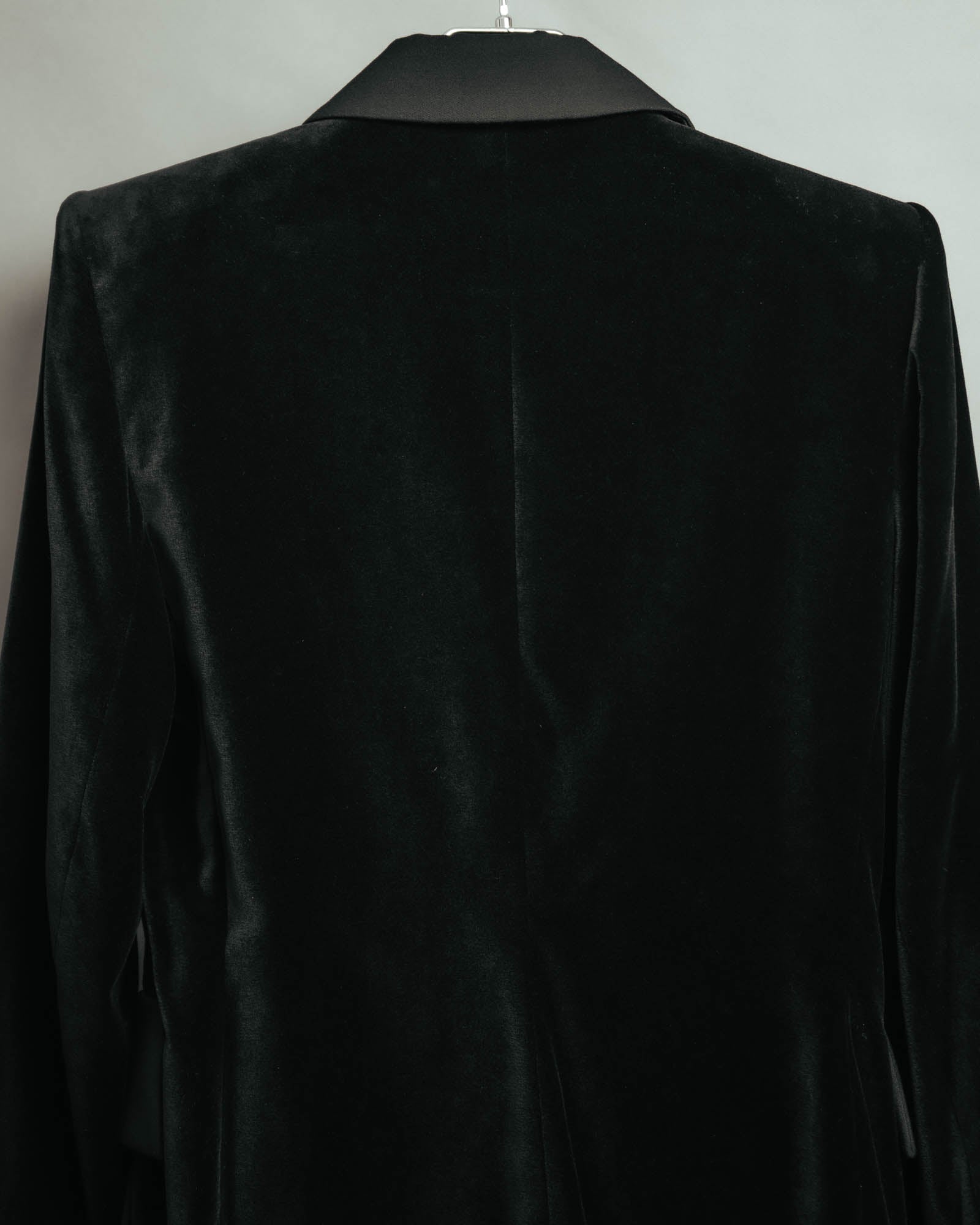 –SPECIAL– “Yves Saint Laurent” 90’s-00’s Velvet tuxedo tailored jacket