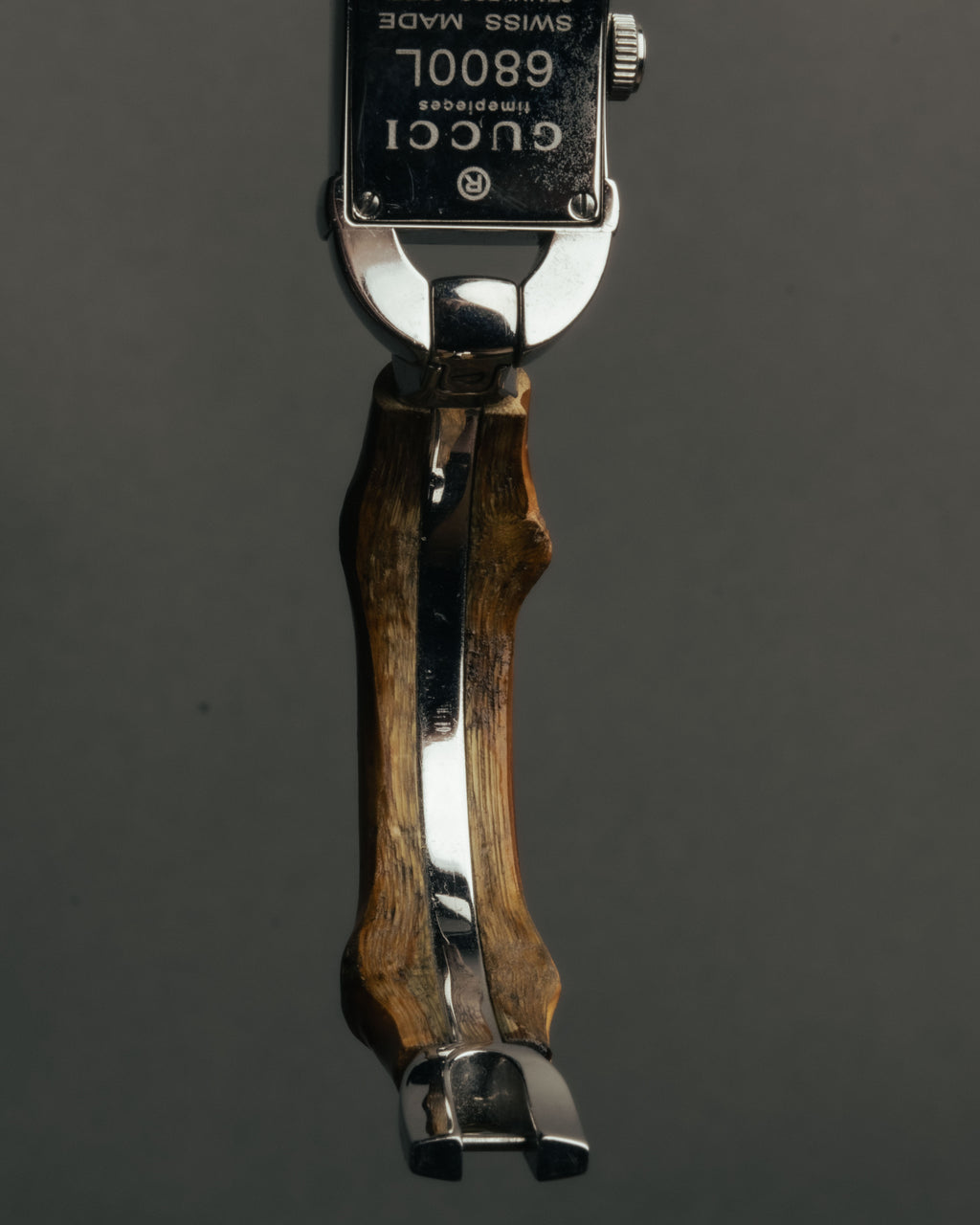 “GUCCI“ 00’s Bamboo bangle watch