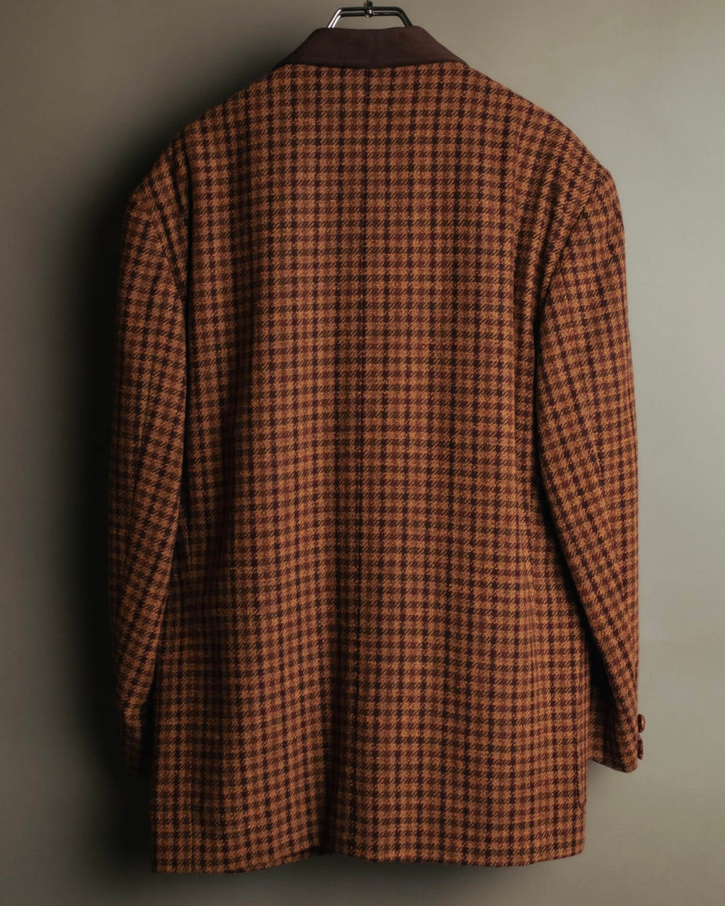 “Christian Dior Monsieur” 80’s-90’s houndstooth wool tailored jacket