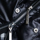 "BURBERRY Black Label" Checked nylon gather hooded blouson