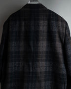 “COMME des GARÇONS HOMME”
88AW Boxy plaid tailored jacket