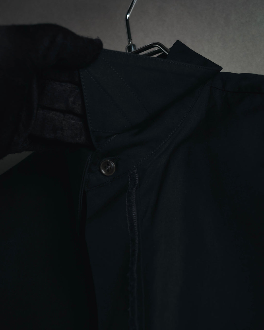 "Maison Margiela" 2017SS minimal fly-front shirt