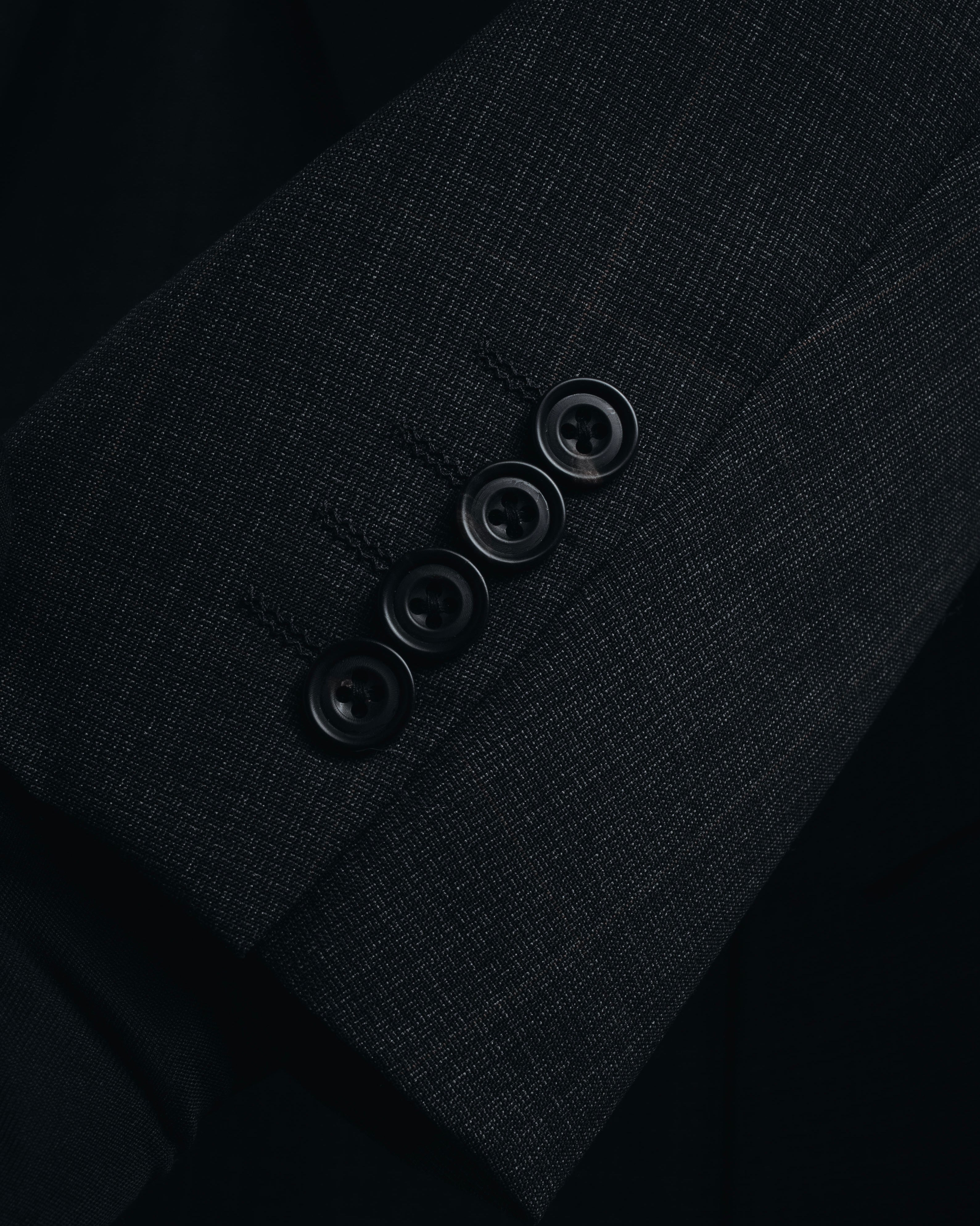 "Burberrys" 90’s double-breasted peak lapel suit set-up