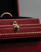 "Cartier" Band 1PD PG AU750 diamond ring