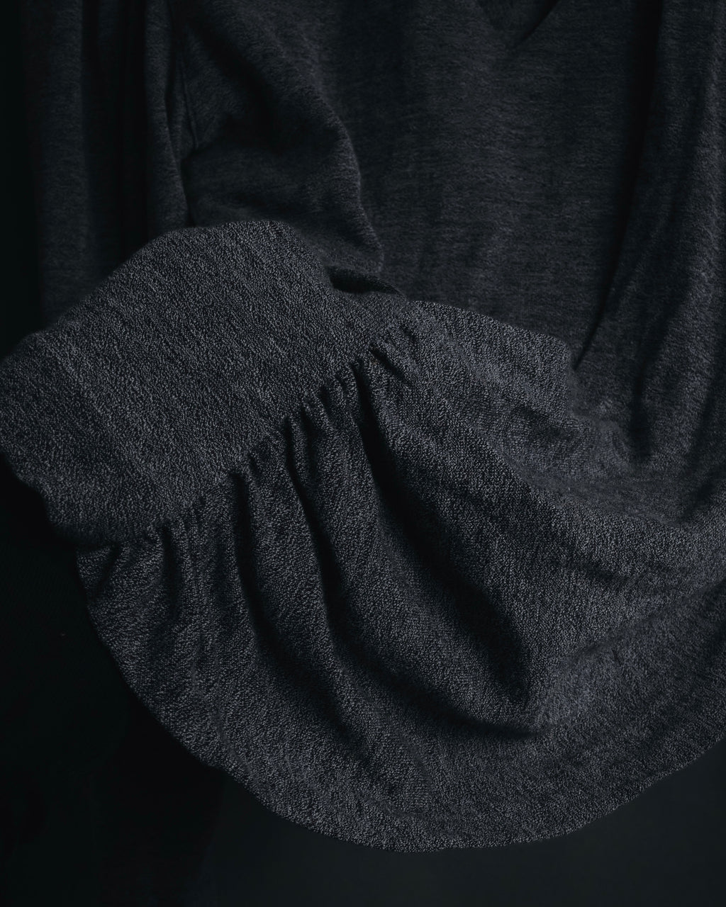 "Christian Dior" Late 80’s-early 90’s draped wrap knit top