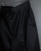 "GUCCI" 90's Elegant suiting pinstripe set up