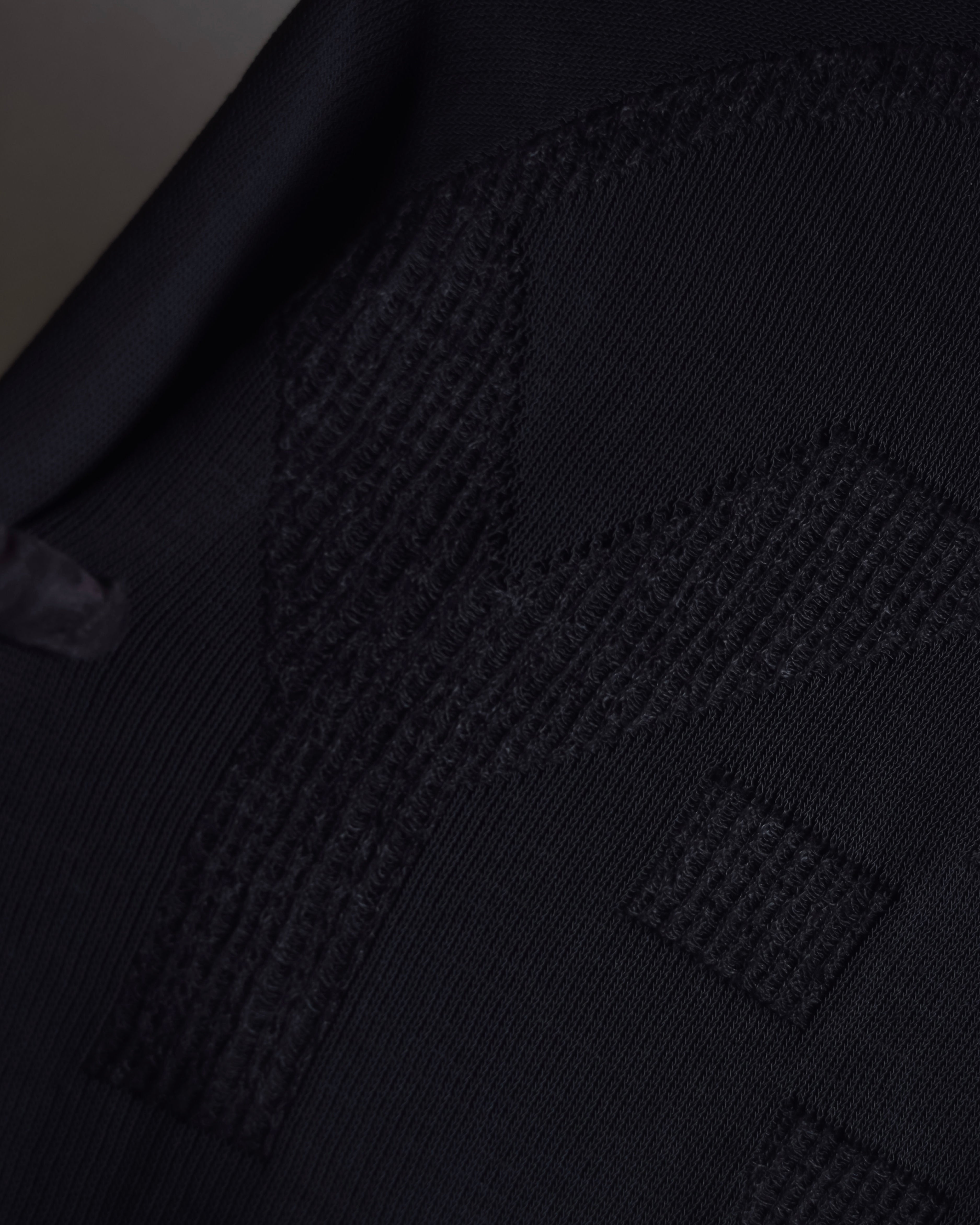 "Y-3" Logo engraved knit pullover