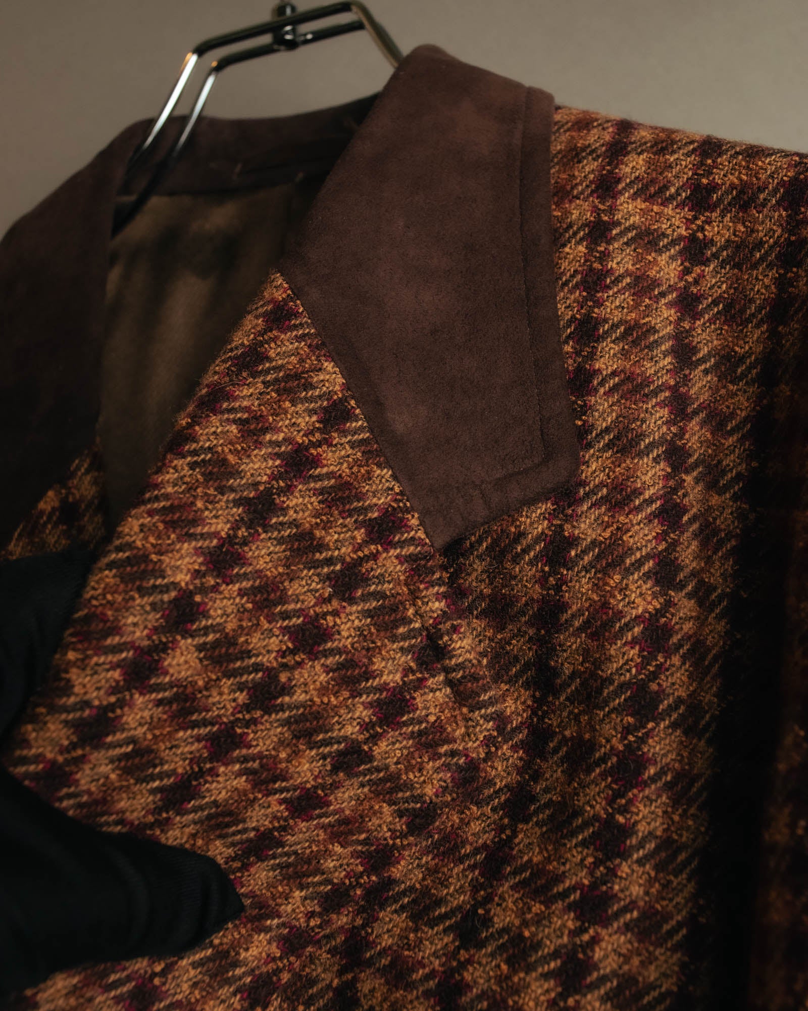 “Christian Dior Monsieur” 80’s-90’s houndstooth wool tailored jacket