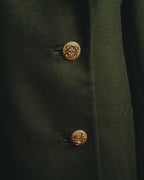 "LOEWE" 80's-00's Tailored single-breasted cashmere coat