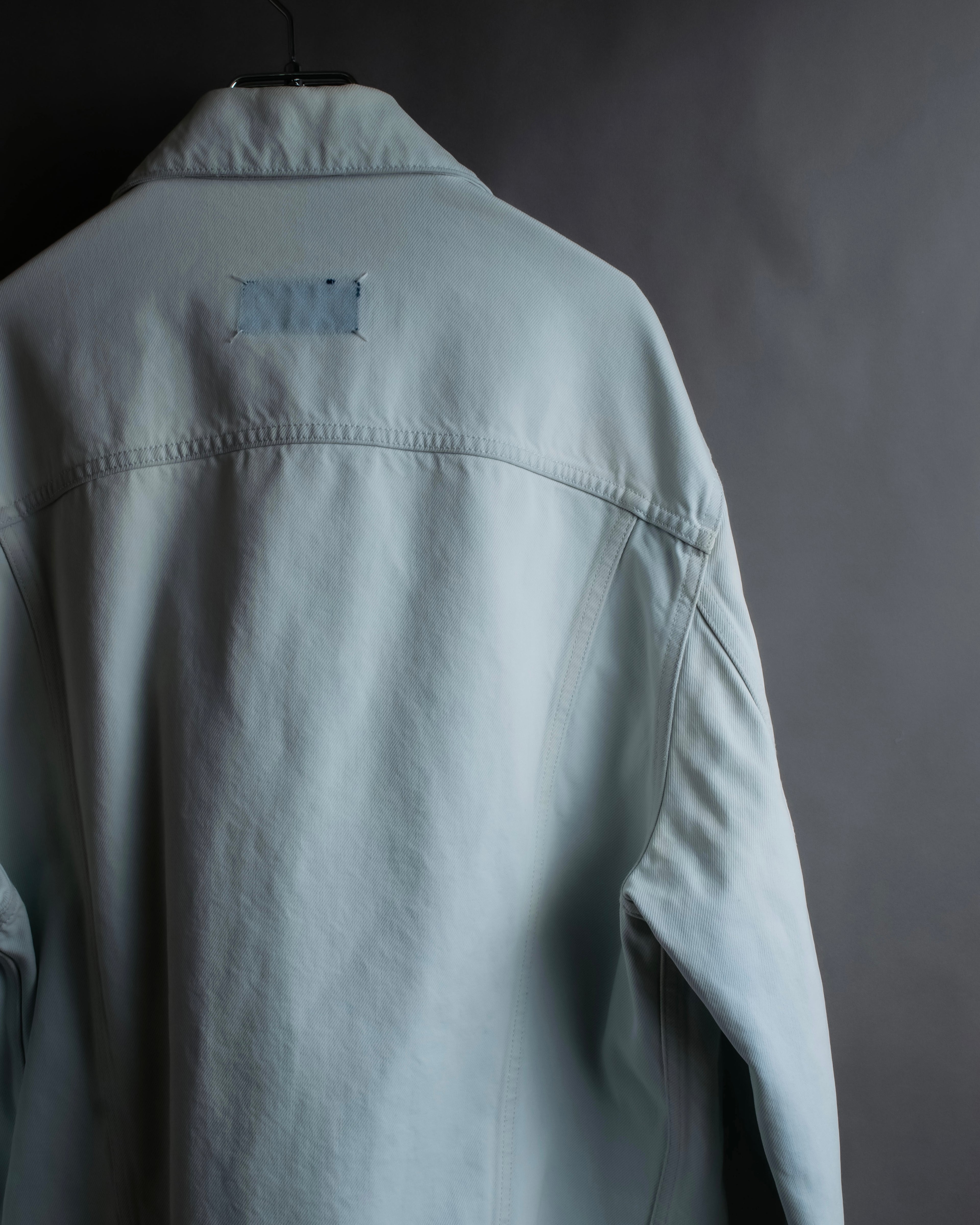 "MAISON MARGIELA" 20SS Washed pale blue denim jacket