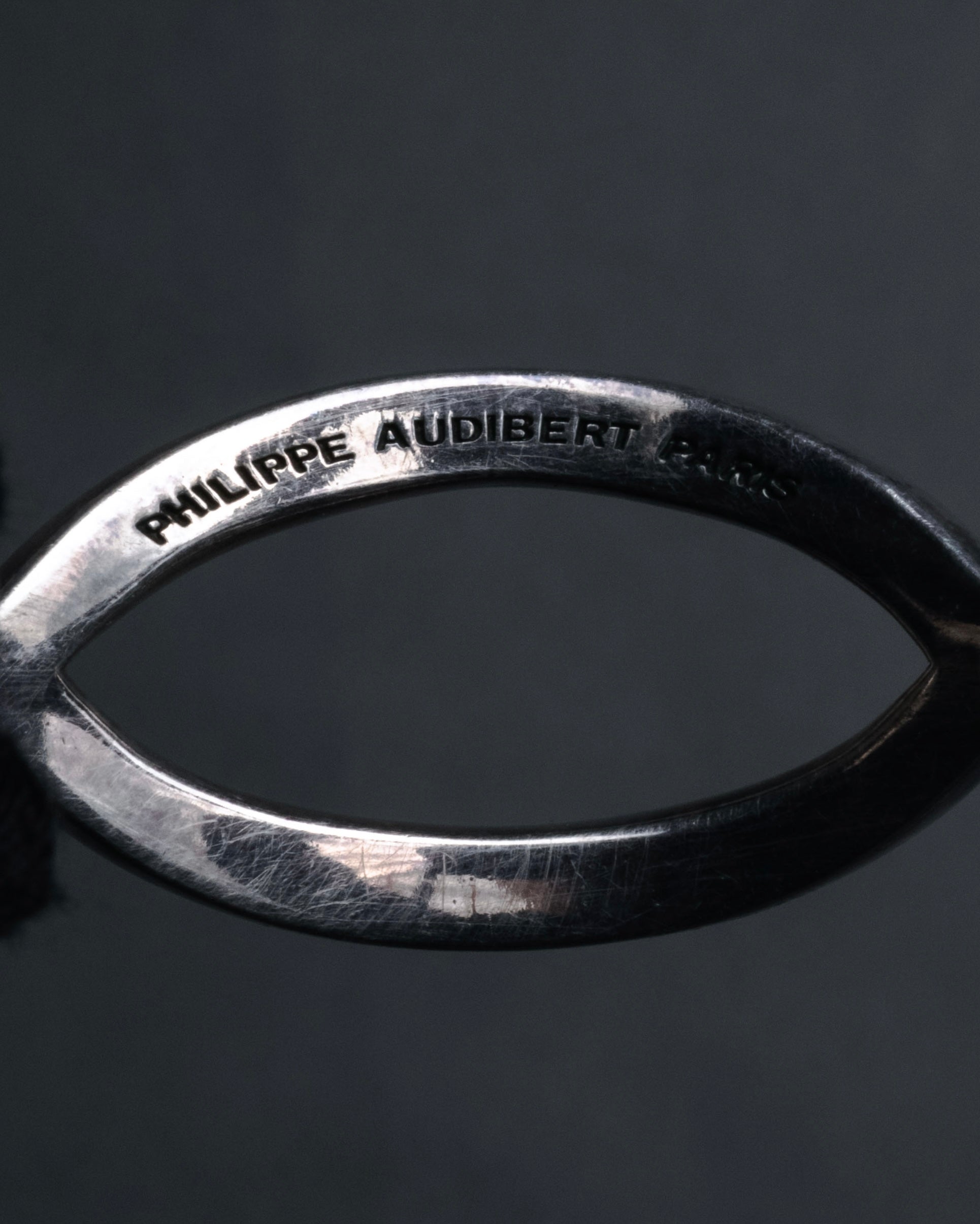 “PHILIPPE AUDIBERT” 2010’s Sculptural openwork cuff bangle