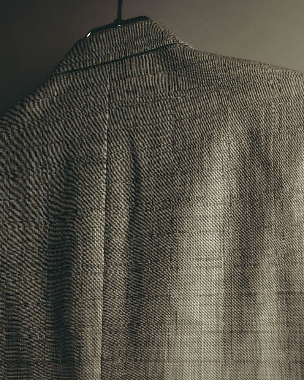 "MONSIEUR by GIVENCHY" 90's Checked wool tailored blazer