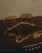 -SPECIAL- “GUCCI” 2016-2022 chain detailed oversized sunglasses