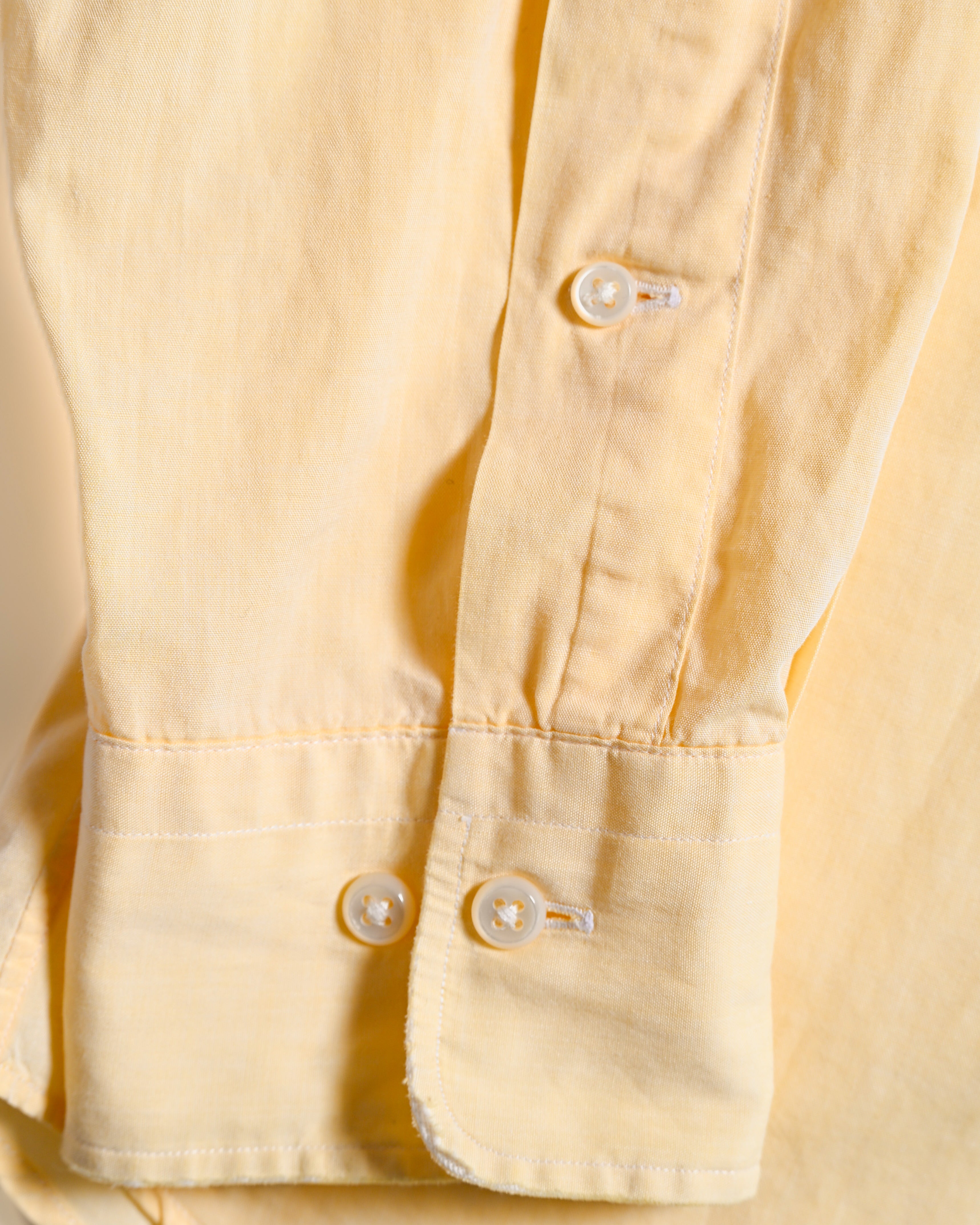 POLO Ralph Lauren/ “PHILIP” Relax Sized Cotton Shirt Yellow