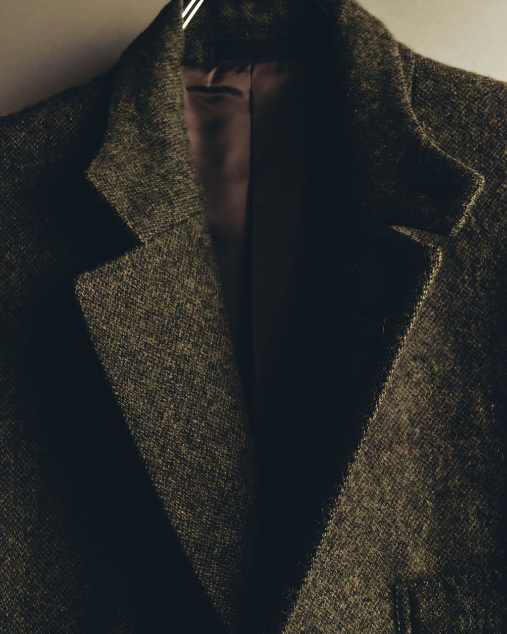 "BURBERRY LONDON" 00's-10's Classic wool tweed coat