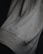 Maison Margiela 2014 Autumn/Winter fine gauge V-neck knit dress with elbow patches