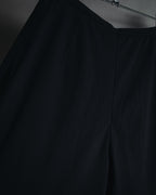 "YVES SAINT LAURENT" Elegant draped tailored slacks