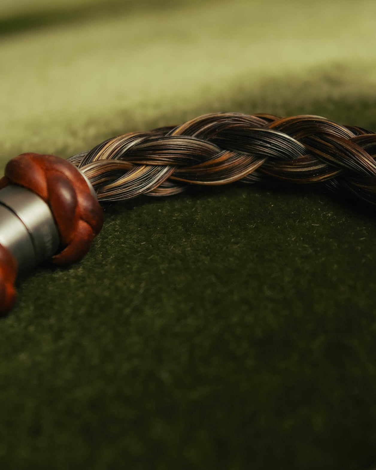 “HERMÈS” 00’s-10’s Crin de cheval horsehair bracelet