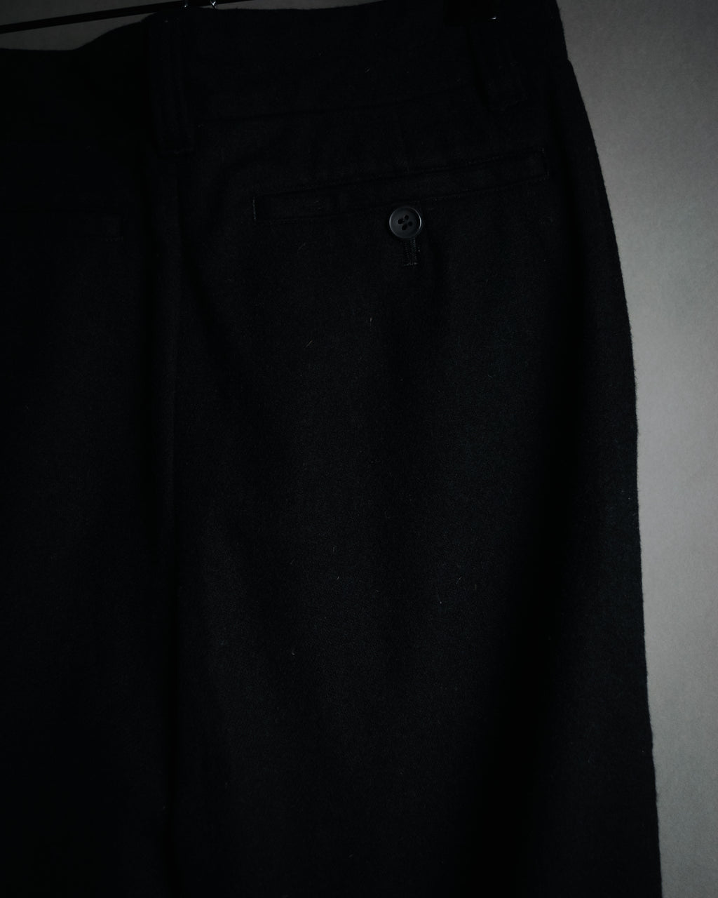 “JUNYA WATANABE COMME des GARÇONS” 2003 AW Structured wool melton wide trousers