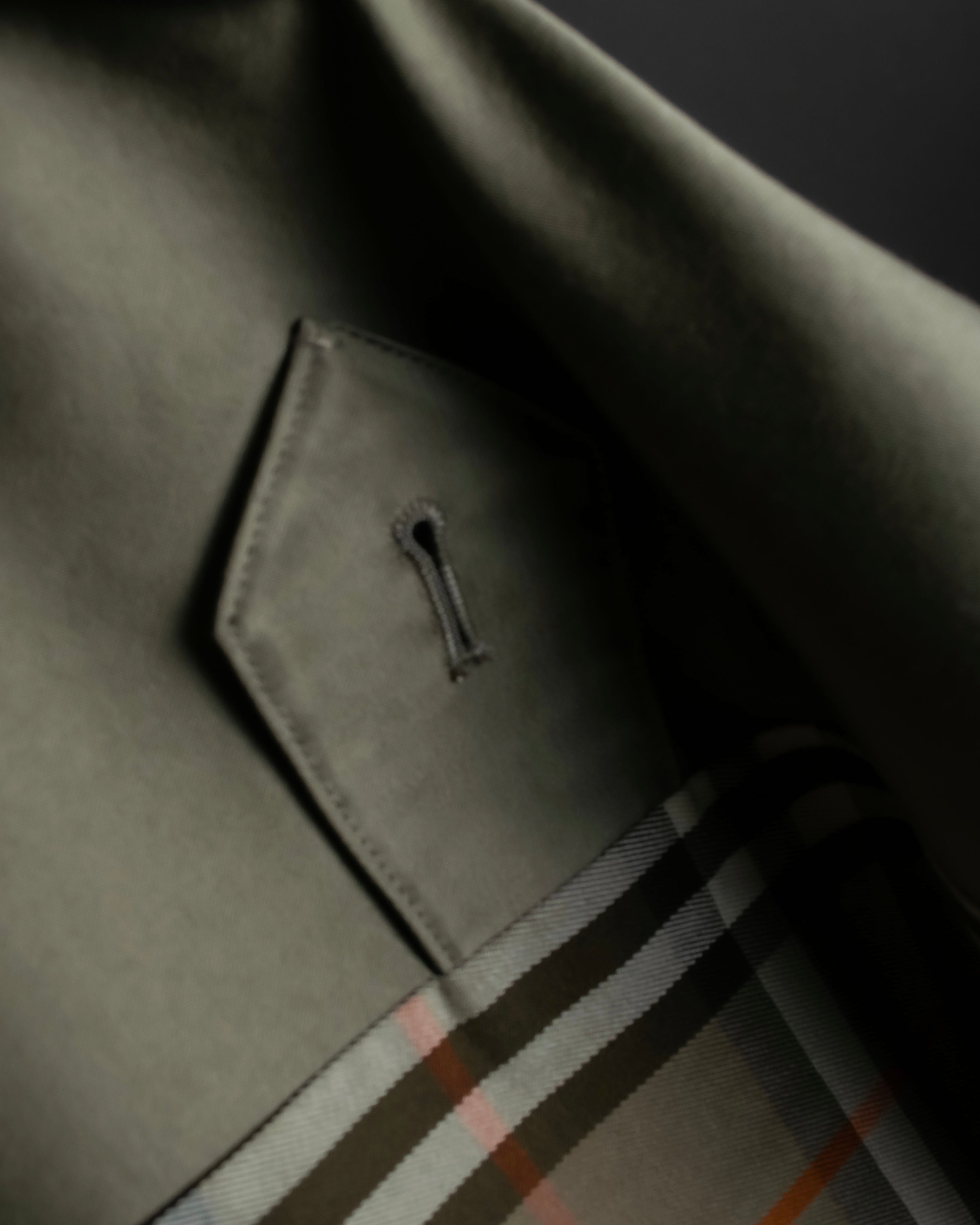 "Burberrys" Vintage water-repellent cotton oversized trench coat