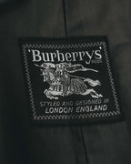 “Burberrys” 80’s Bedford wool balmacaan coat