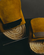 “Sergio Rossi” 2017-2023 suede sr1 espadrille slide sandals