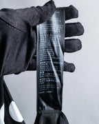 "BALENCIAGA" Polka dot flying squirrel silhouette bow tie dress