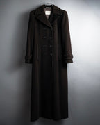"MAX&Co." 90's Classic maxi-length angora mix long coat