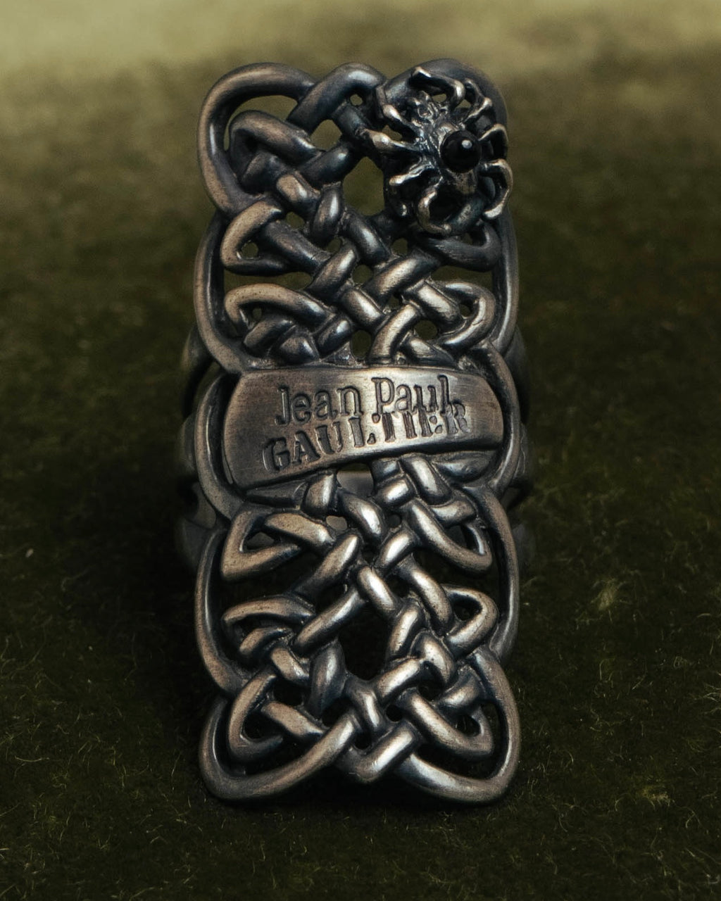 -SPECIAL- “Jean Paul Gaultier“ 90’s-00’s oxidized silver knot ring