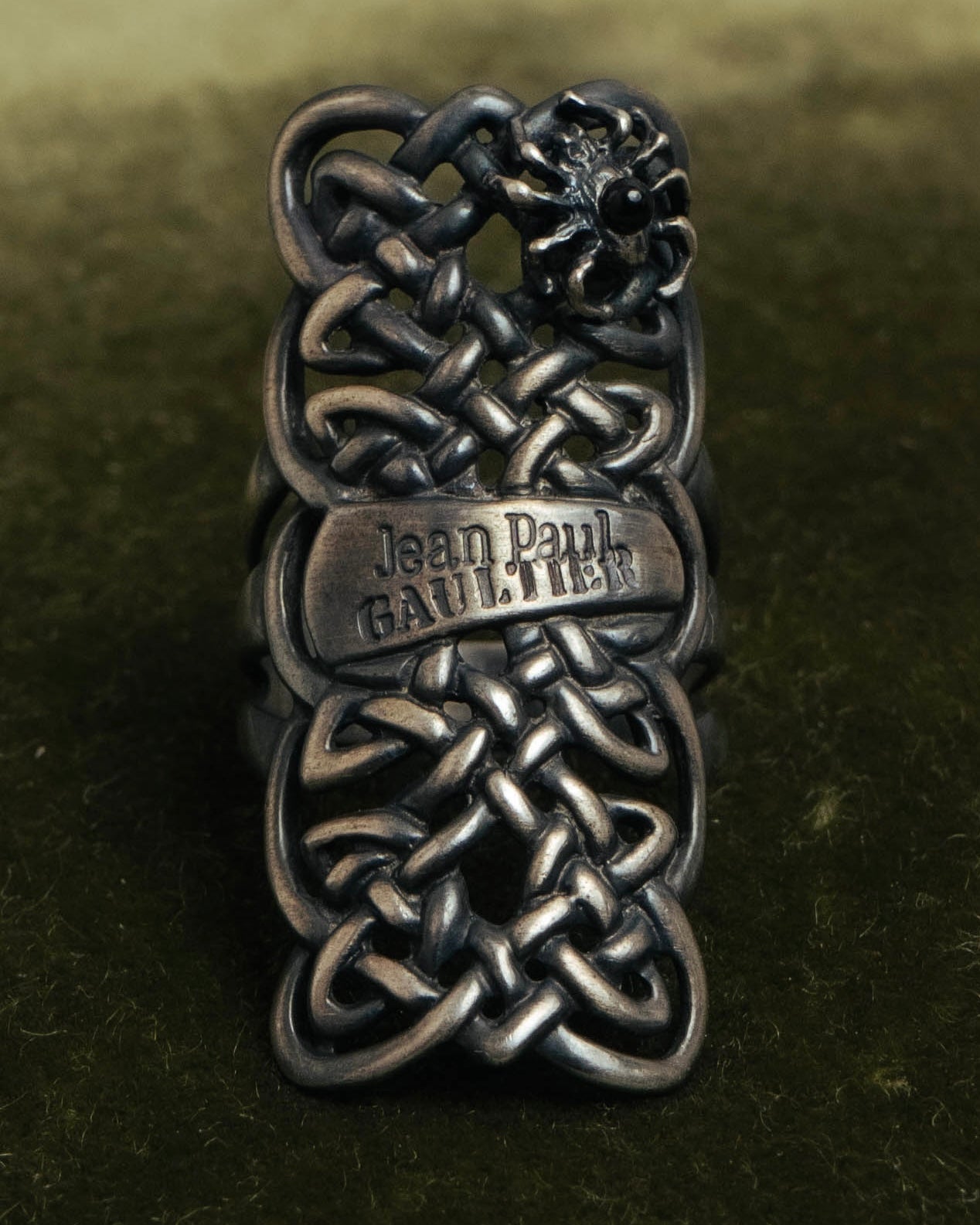 -SPECIAL- “Jean Paul Gaultier“ 90’s-00’s oxidized silver knot ring