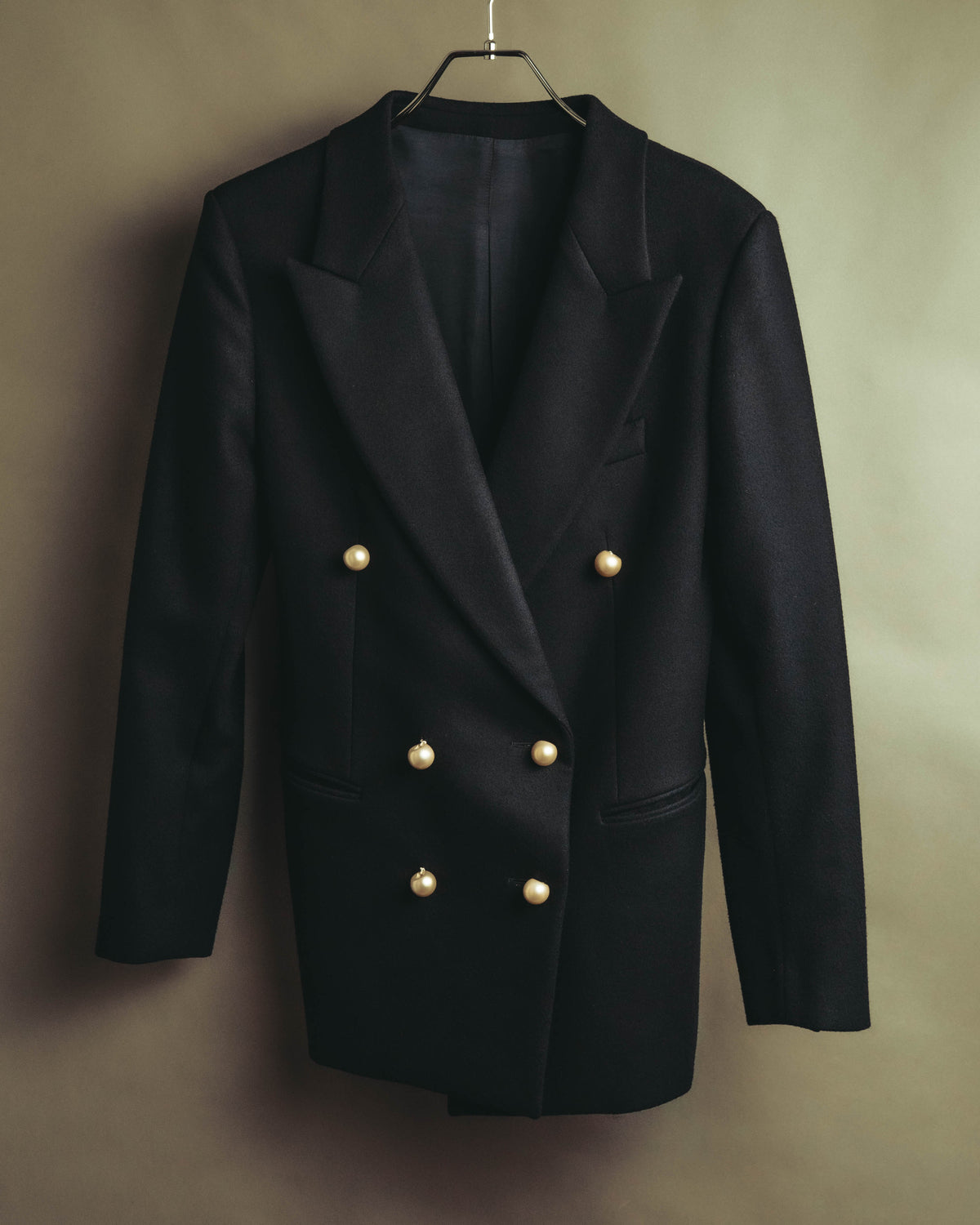 "CÉLINE" 10's Structured double-breasted blazer