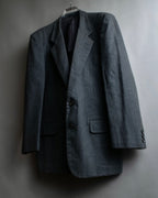 "COMME des GARCONS HOMME" 03SS fine all-over pattern cotton tailored jacket