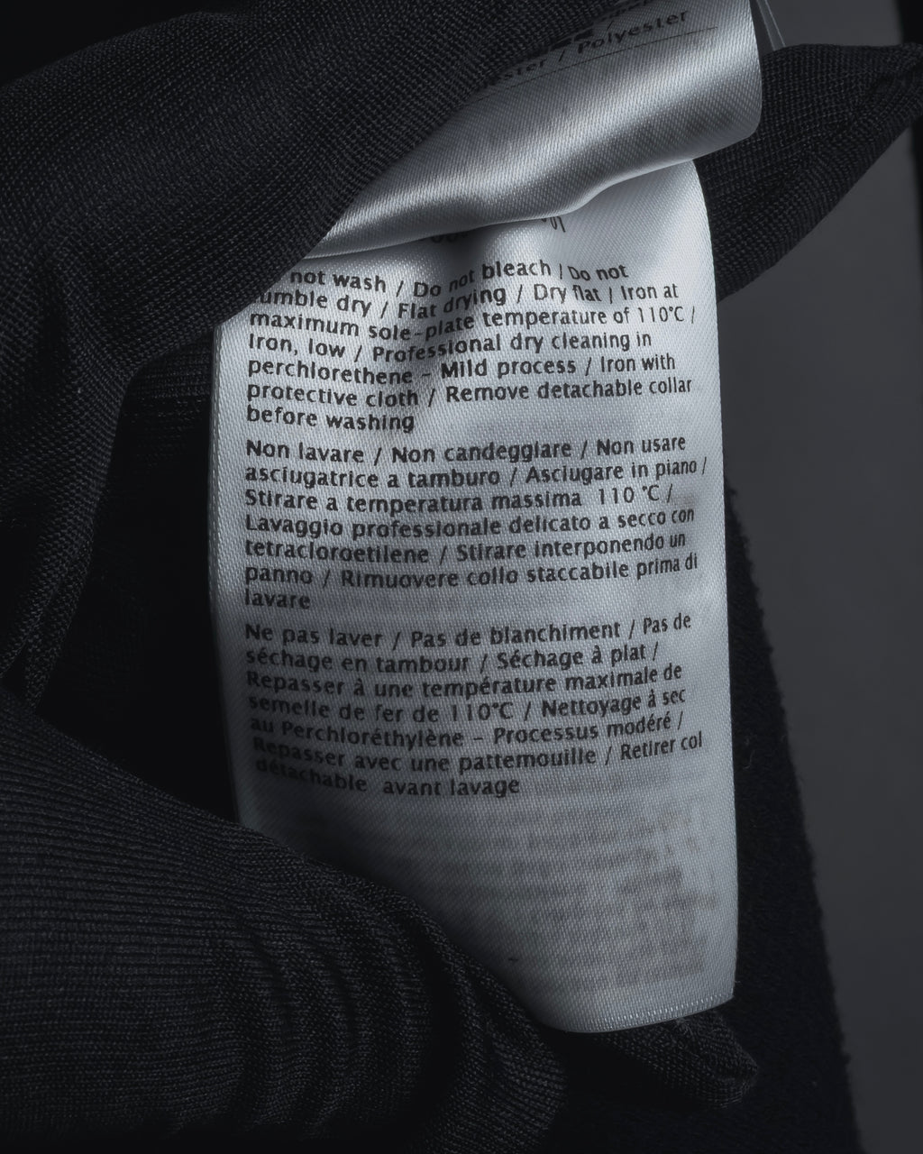 "RED VALENTINO" Lace bib knit tunic dress