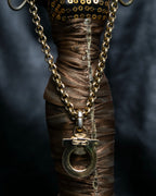 "Salvatore Ferragamo" Gancini design necklace