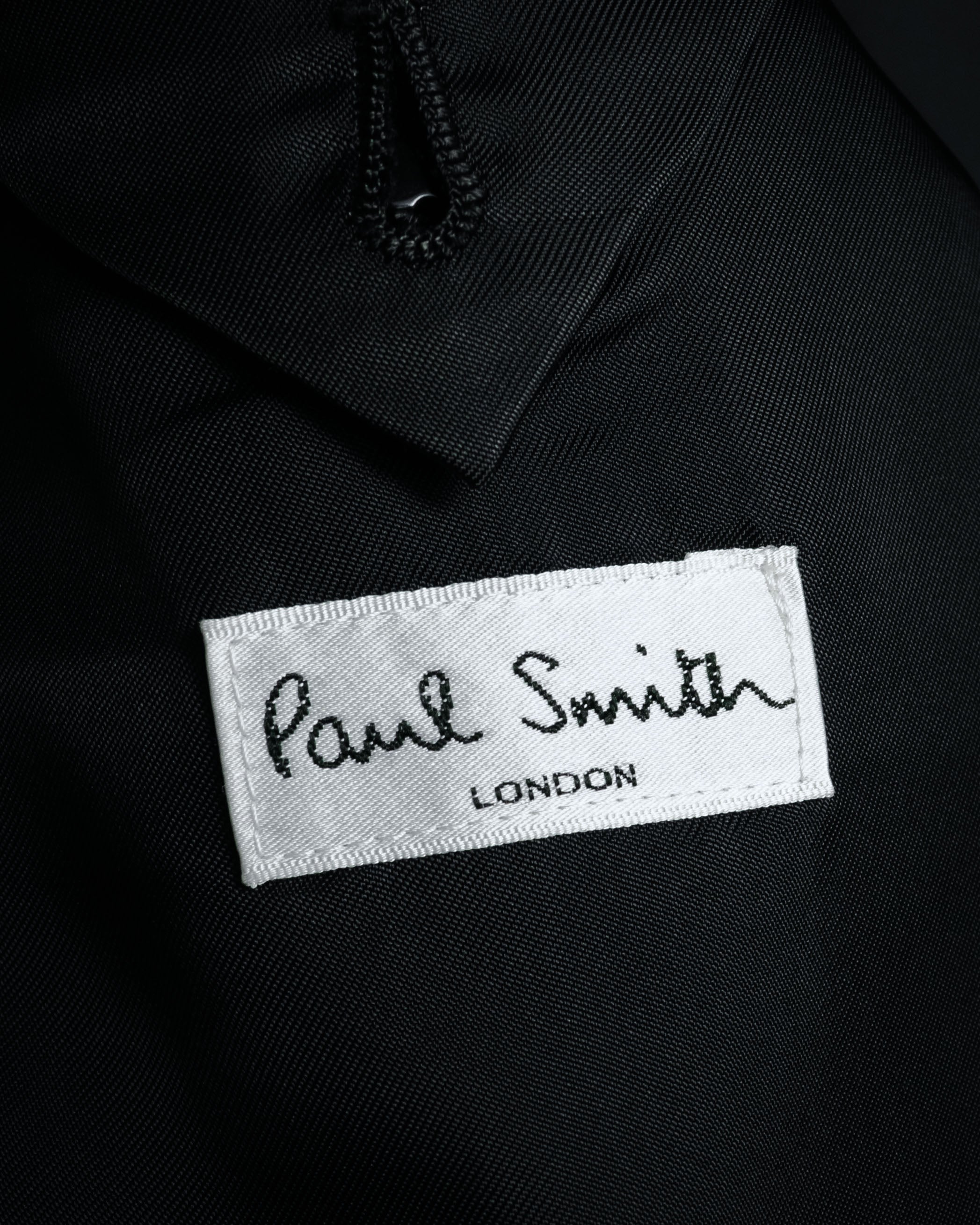 "Paul Smith" 90’s classic pinstripe three-button suit set-up