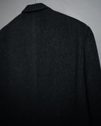 “BALENCIAGA PARIS” 90’s Cashmere blend chesterfield coat