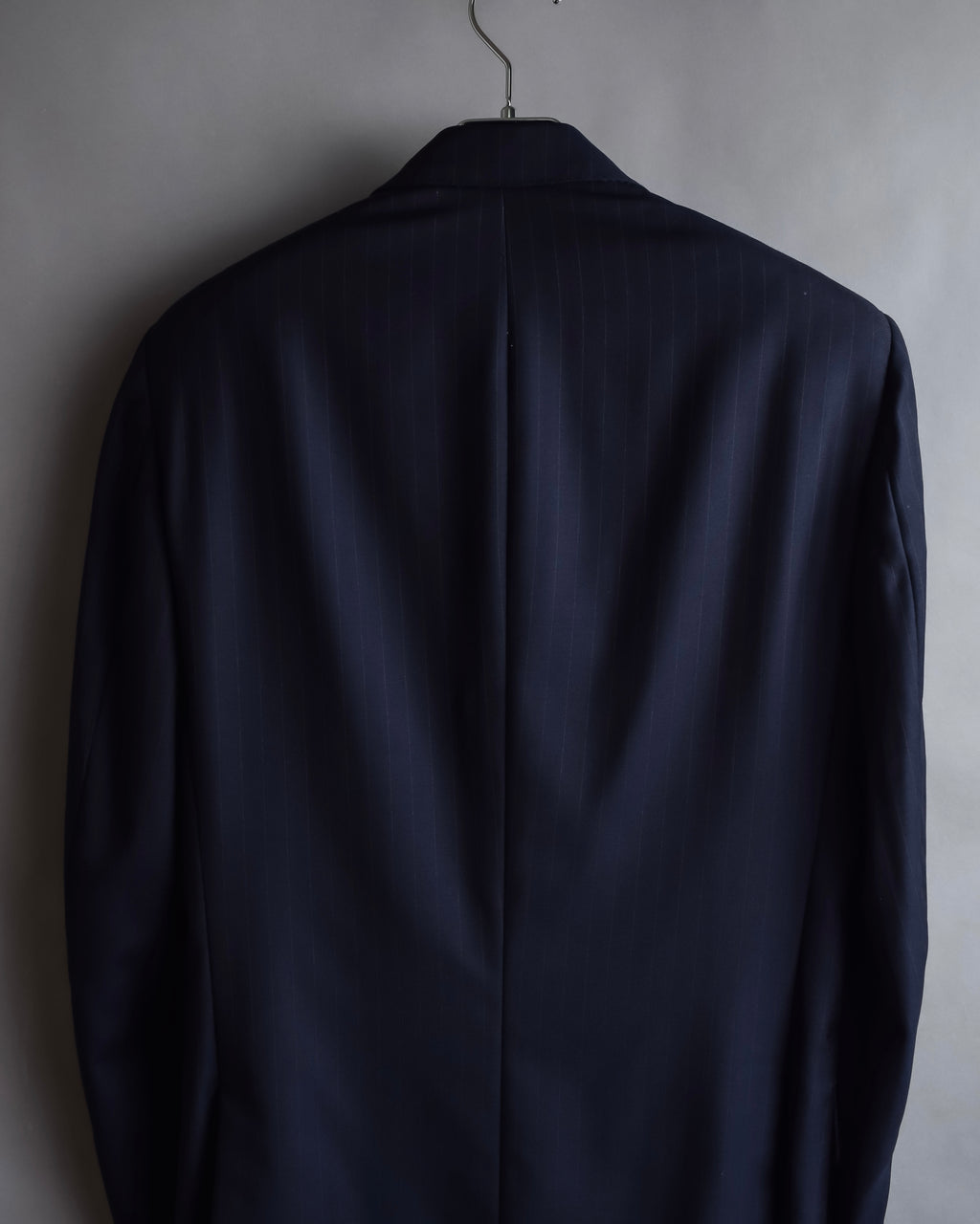 "HERMES" Pinstripe relaxed tailored jacket