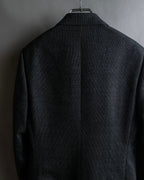 "GUCCI" 90's Tom Ford period bird eye weave set up