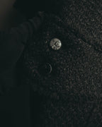 “CHANEL” 04AW textured tweed short sleeve jacket