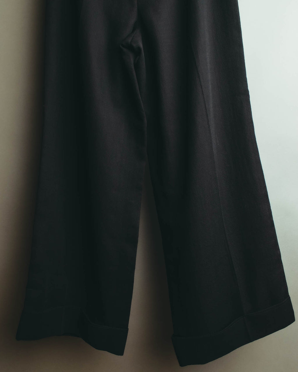 "VALENTINO GARAVANI" 90's-00's Sheer side striped wide trousers