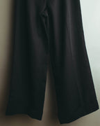"VALENTINO GARAVANI" 90's-00's Sheer side striped wide trousers