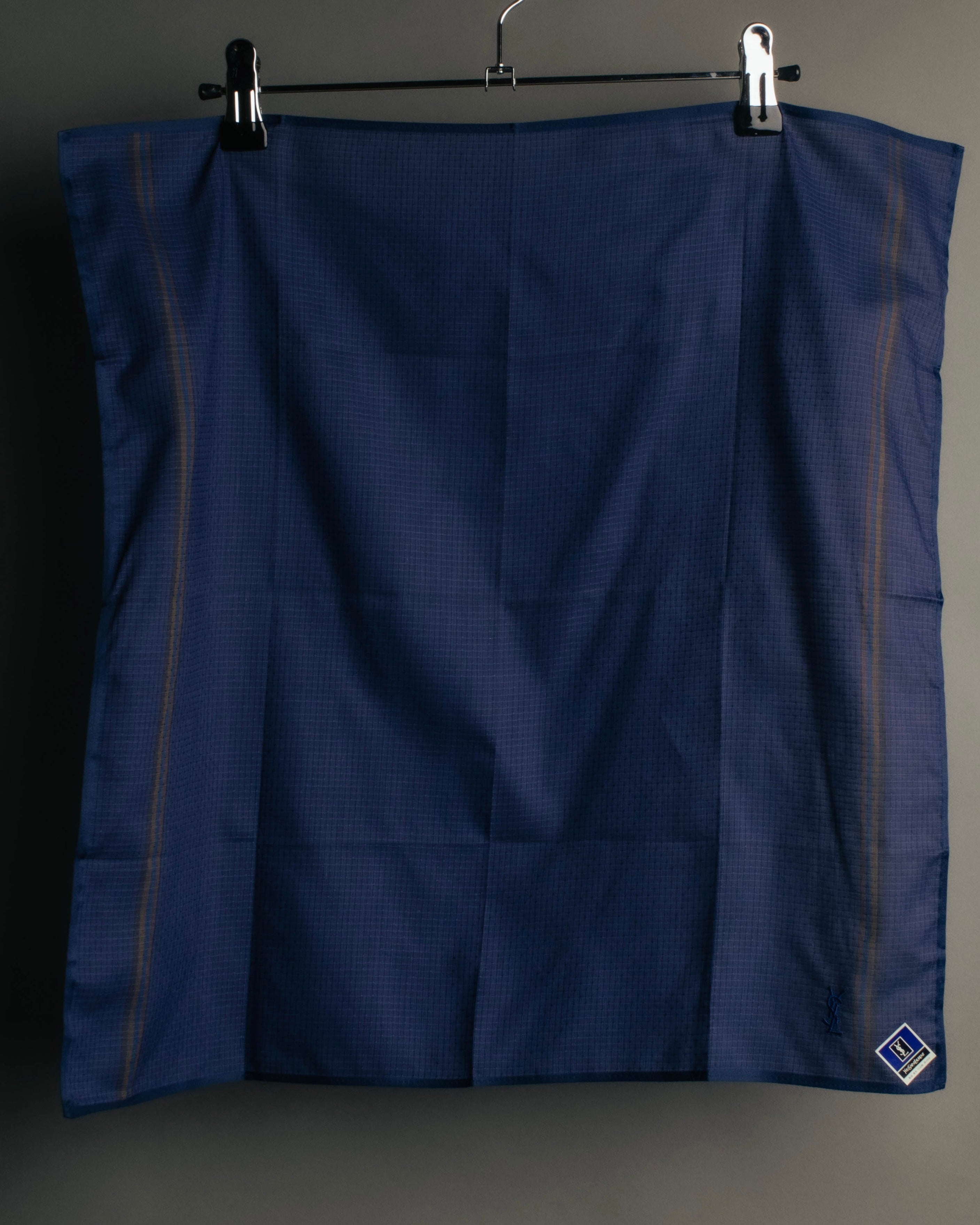 "Yves Saint Laurent" 80's-00's Lightweight cotton handkerchief scarf
