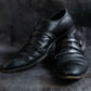 "LOUIS VUITTON" Belted hole design leather shoes