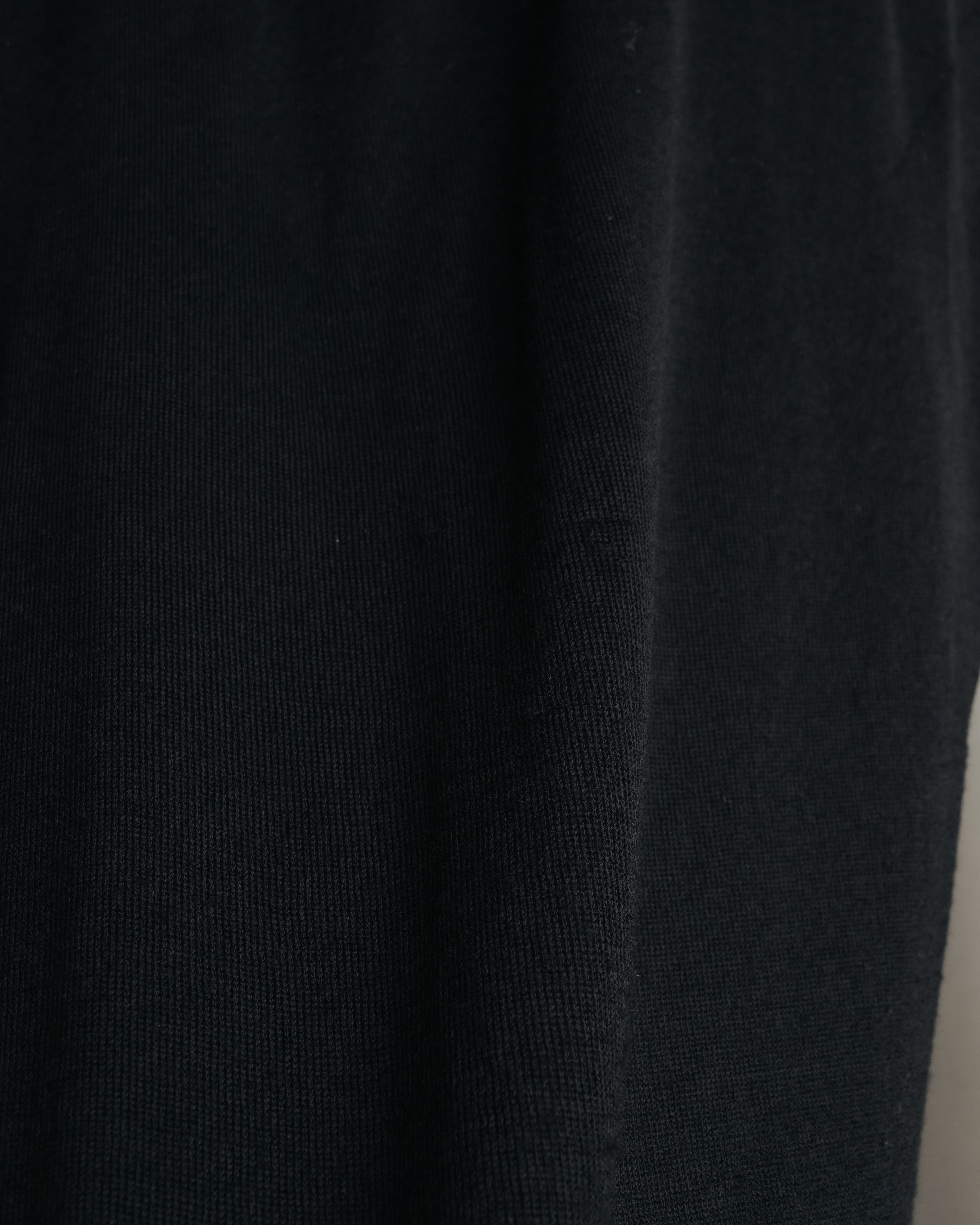 “GUCCI” 2001-2004 Tom Ford era gathered wool fringe knit top